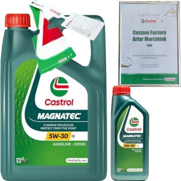 CASTROL MAGNATEC 5W30 C2 5L PSA B712290 + ZAWIESZKA