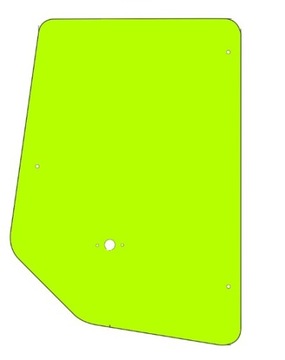 szyba drzwi CAT CAT 416D, 420D, 424D, 428D, 430D,