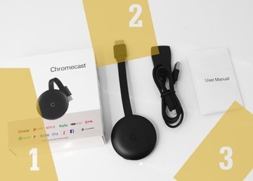 FCAST CHROMECAST 3 HDMI WIFI AIRPLAY MIRACAST
