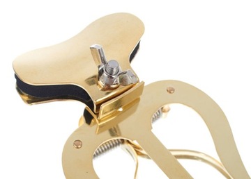 Лира-труба ПКМ большая, 2 зажима, латунь, с чашей