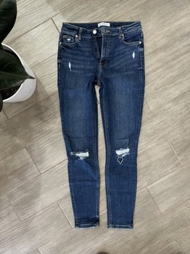 DENIM CO spodnie jeansowe skinny jeans RURKI 40 L