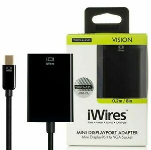 Видеоадаптер Techlink mini DisplayPort-VGA