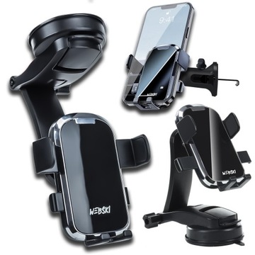 UCHWYT DO SAMOCHODU NA TELEFON SZYBĘ DESKĘ KOKPIT SAMOCHODOWY HOLDER MOCNY