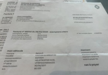 Renault Kadjar Crossover 1.2 Energy TCe 130KM 2017 Renault Kadjar Niski Udok.Przeb.Pelen Serwis Bezwypadkowy Zadbany Faktura, zdjęcie 37