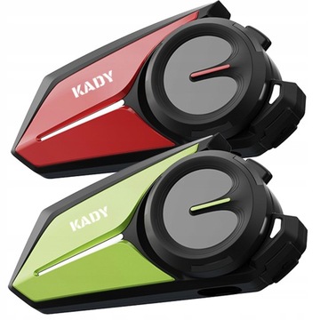 INTERKOM MOTOCYKLOWY BLUETOOTH KADY K1 1200 METRÓW POLSKI LEKTOR 850 mAh