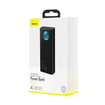 BASEUS FAST POWER BANK 65 Вт 30 000 мАч USB USB-C МОЩНЫЙ POWERBANK ДЛЯ НОУТБУКА