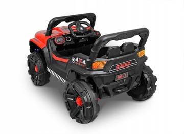 ЭЛЕКТРОМОБИЛЬ GRAND JEEP RS-1 PILOT, КРАСНЫЙ