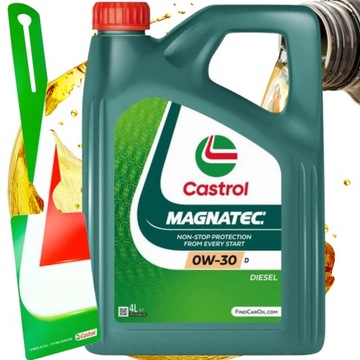 OLEJ SYNTETYCZNY CASTROL 0W30 MAGNATEC START-STOP FORD DIESEL 4L+ ZAWIESZKA