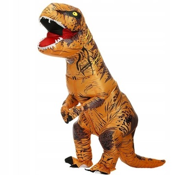 DMUCHANY STRÓJ DINOZAUR T-REX KOSTIUM Dorosłych