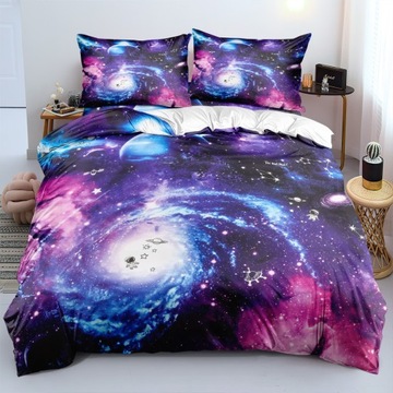 KOMPLET POŚCIEL POSZEWKA 200x220 KOSMOS I A