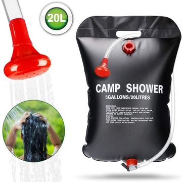 BETTE Camping Solar Shower Bag - 20L Portable Sol