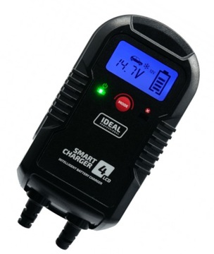 PROSTOWNIK ŁADOWARKA IDEAL SMART CHARGER 4 6/12V LCD 4A 230V