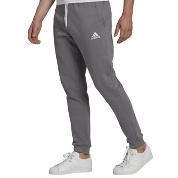 Spodnie Męskie Adidas Dresowe Szare Bawełniane Entrada 22 Sweat Pants L