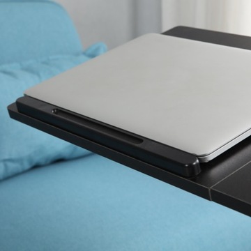 СТОЛ ДЛЯ НОУТБУКА НА КОЛЕСАХ, РЕГУЛИРУЕМЫЙ СТОЛ ДЛЯ НОУТБУКА 58-90 СМ