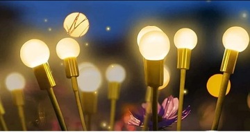 СОЛНЕЧНАЯ ЛАМПА, ШАРИКИ, СОЛНЕЧНЫЕ ЛАМПЫ, 10 СВЕТОДИОДОВ, НАБОР ДЛЯ УБОРКИ САДОВ