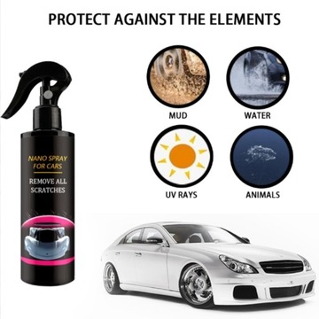 2x Car Nano Repair Spray Автомобильный воск 120 мл