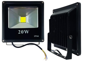 HALOGEN LED 20W COB NAŚWIETLACZ LAMPA IP66 ZEWNĘTRZNY
