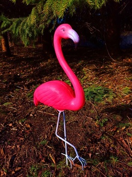 Декоративная садовая фигурка - ФЛАМИНГО НАБОР ИЗ 2 ФЛАМИНГО