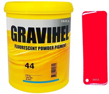 44 RAL 3024 czerwony fluorescencyjny BAZA 1069