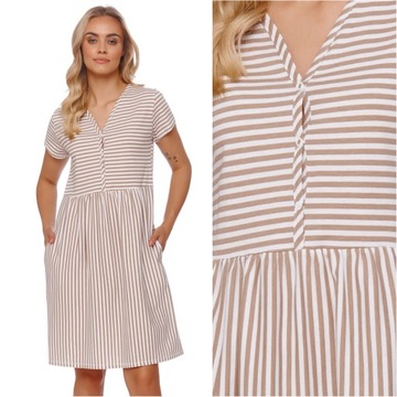 Koszula do karmienia DOCTOR NAP 9928 stripes L