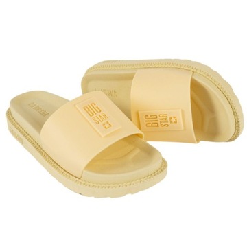 KLAPKI DAMSKIE BIG STAR NA PLAŻE BASEN PO DOMU GUMOWE PIANKA