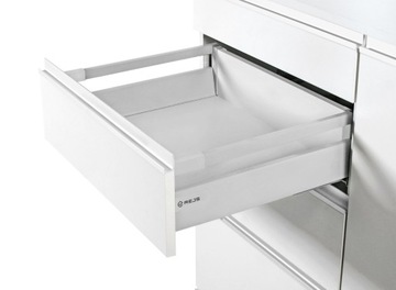SZUFLADA COMFORT BOX L400 BIAŁA H140 MIĘKKI DOCIĄG