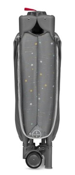 LIONELO STEFI PLUS ŁÓŻECZKO TURYSTYCZNE DWUPOZIOMOWE GREY MULTICOLOR