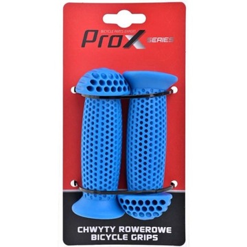 Chwyty rowerowe dziecięce Prox gp-39b niebieskie