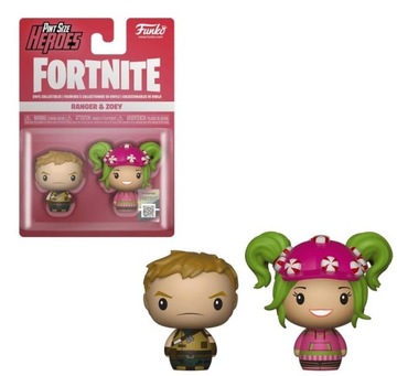 Funko POP 2 FIGURKI Pint Size Heroes FORTNITE Ranger & Zoey