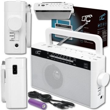 MOCNE RADIO KUCHENNE BLUETOOTH USB AM/FM/AUX/SD