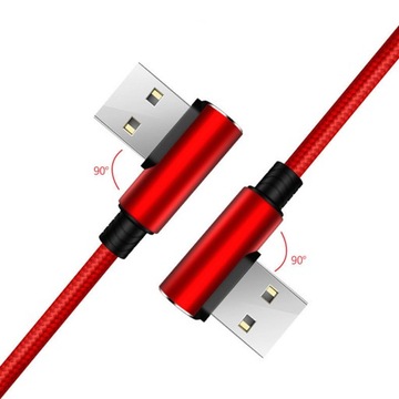 Универсальный USB-адаптер с плетеным проводом 3 в 1 для iPhone Android Type-C