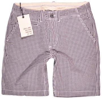 JACK and JONES spodenki STEVE SHORTS CHECK _ XL