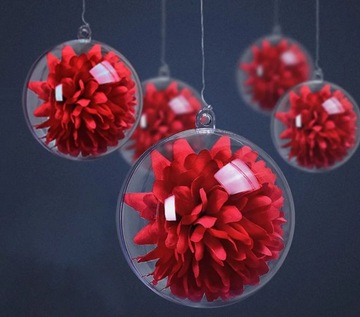 10 x АКРИЛОВЫЙ ШАР ПРОЗРАЧНЫЕ ШАРЫ ШАРЫ 10 см