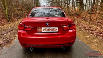 BMW Seria 4 F32-33-36 Cabrio 440i 326KM 2017 BMW Seria 4 440i Kabriolet head up 40 tys km jedyna w takim kolorze zamia, zdjęcie 12