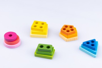 ДЕРЕВЯННАЯ СЕНСОРНАЯ ЗАГАДКА ТВОРЧЕСКАЯ СОРТИРОВКА МОНТЕССОРИ ОБУЧАЮЩИЕ ФОРМЫ