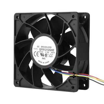 Wentylator 120x120x38mm DC 12V KULKOWY 4 pin