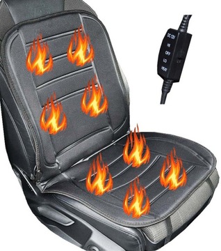 НАГРЕВАТЕЛЬНЫЙ КОВРИК ДЛЯ АВТОКРЕСЛА 12В С ДИСТАНЦИОННЫМ УПРАВЛЕНИЕМ