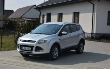 Ford Kuga II SUV 2.0 Duratorq TDCi 163KM 2014 Ford Kuga 2.0D 4x4 Navi Kamera Hak 165 TYS KM Sprowadzony Oplacony