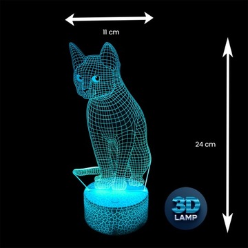 Ночник Cat Cat 3D LAMP LED