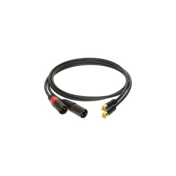 KLOTZ AL-RM0090 kabel audio RCA do XLR męski 0.9m