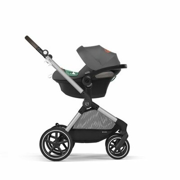 CYBEX EOS LUX LAVA GREY (СЕРЕБРЯНАЯ РАМКА)