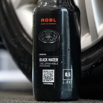 ADBL Black Water 500мл Аппликатор для покраски шин