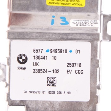 BMW F45 X1 F48 I3 I01 MODUL ULOŽENÍ VZDUCHOVÉ ECU AIR NÁDRŽ 9495910