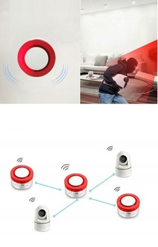 Мини-беспроводная сигнализация Tuya PIR Siren