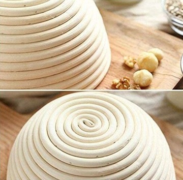 КОРЗИНА ИЗ РОТАНГА ДЛЯ РАСХОДКИ ХЛЕБА 21 см