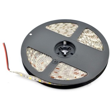 Pasek LED SMD5050 IP65 14,4W, 60 diod/m, 10mm, biały ciepły