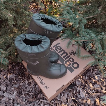 KALOSZE MĘSKIE MYŚLIWSKIE OCIEPLANE HUBERTUS 42