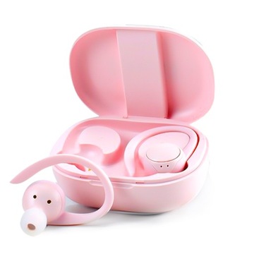 BLUETOOTH SŁUCHAWKI SPORTOWE DOUSZNE Z ETUI TWS
