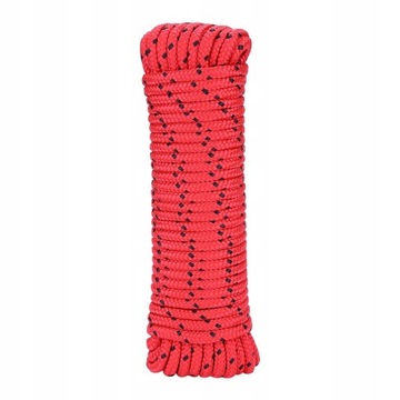 20M Lina Tendon 8mm Statyczna czerwony