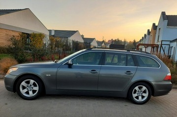 BMW Seria 5 E60 Sedan 2.5 525i 218KM 2006 BMW 525 2.5i 218PS NAVI SKÓRA MANUALRata600zl, zdjęcie 15